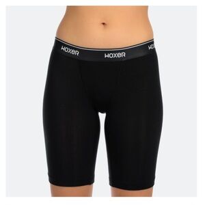 WOXER Biker Black 2.0 Boxer Shorts in Soft Model Fabric, Size: Medium